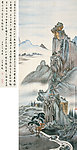 金城 商岩渔乐图