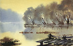 水彩画