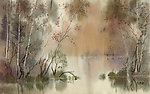 水彩画