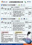 六合电信e9 99宣传彩页背面