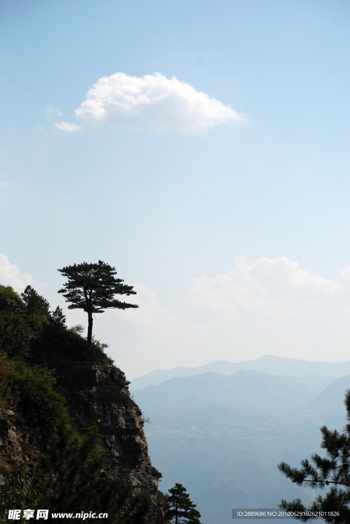 恒山上的风景