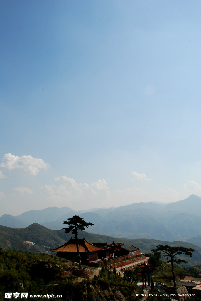 恒山的寺庙