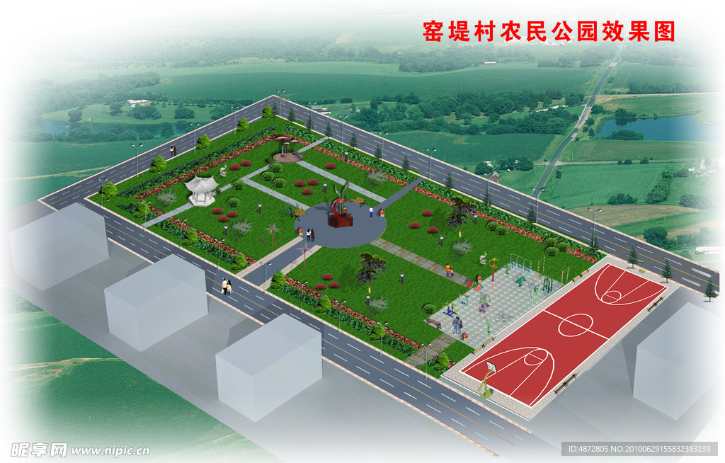绿化效果图