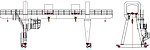 10吨双主梁龙门吊M5