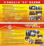 东坡区总工会展板