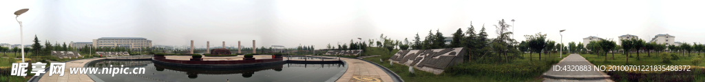 安徽师范大学花园广场360度全景