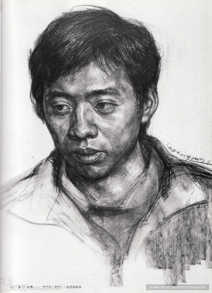 素描头像