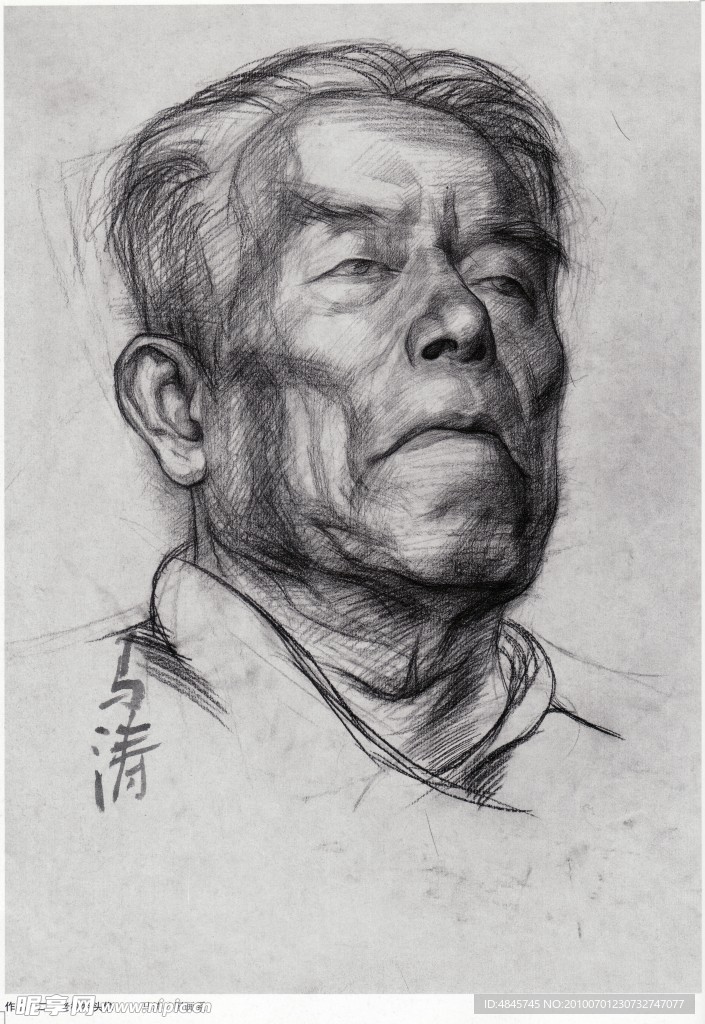 素描头像