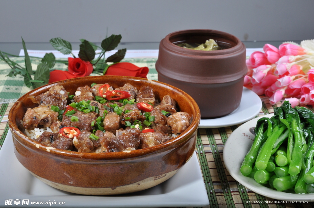 鼓汁排骨饭