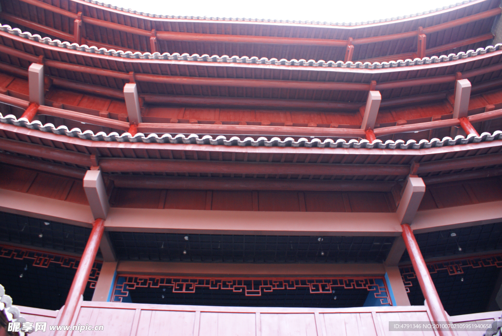 古建筑前角