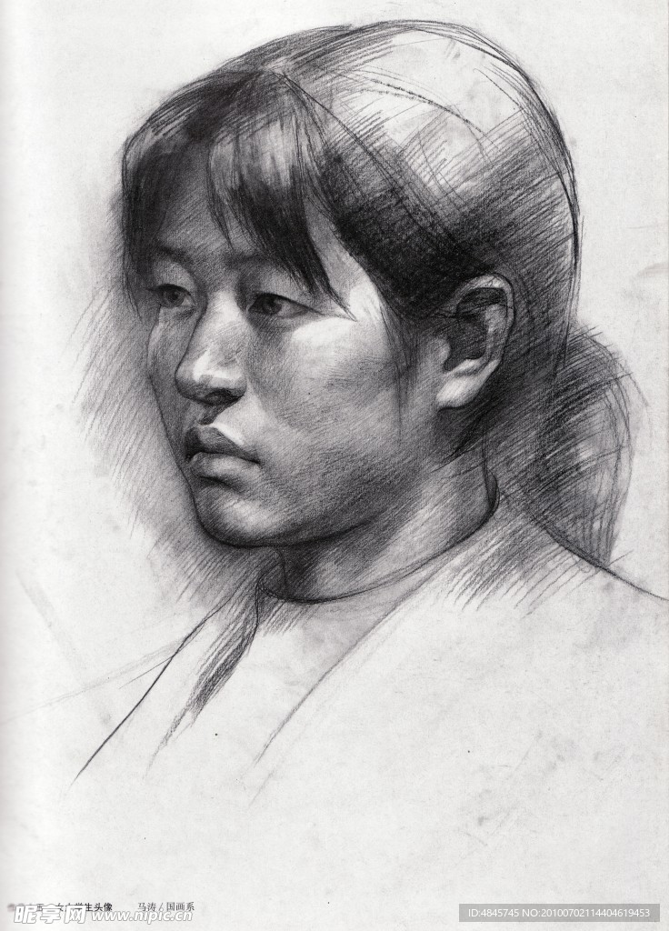 素描头像