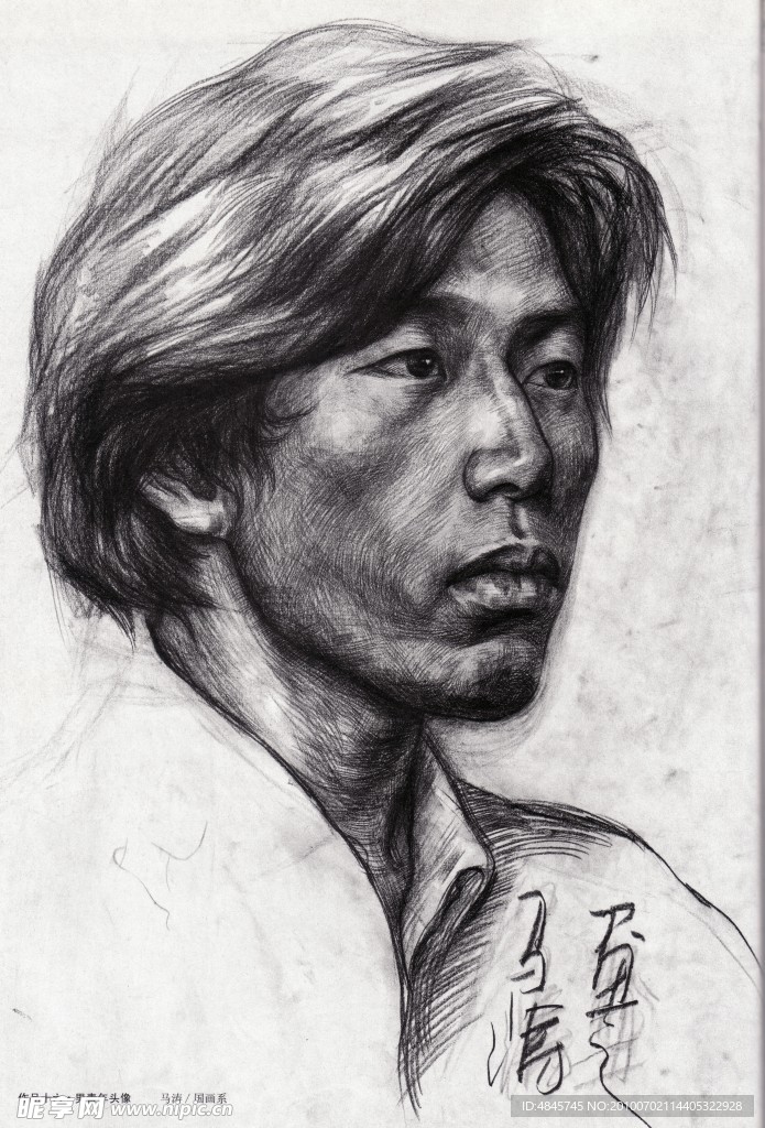 素描头像