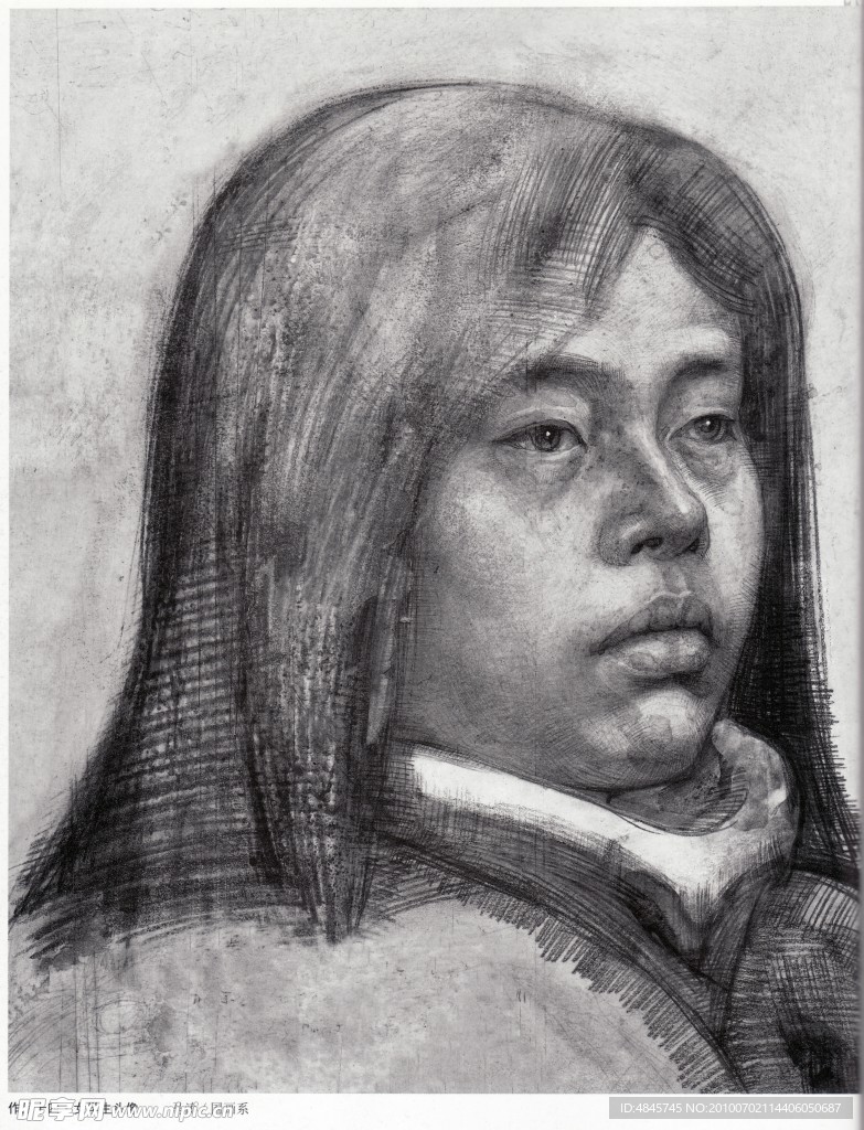 素描头像