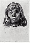头像素描