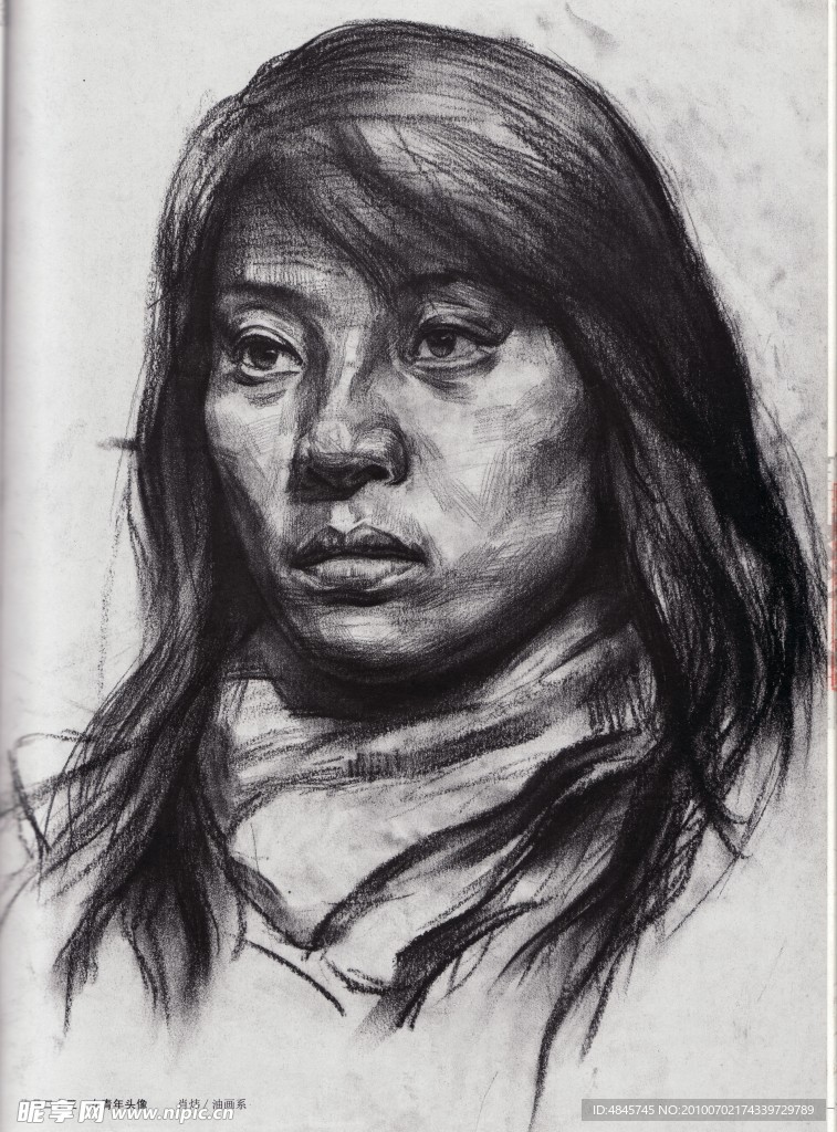 素描头像