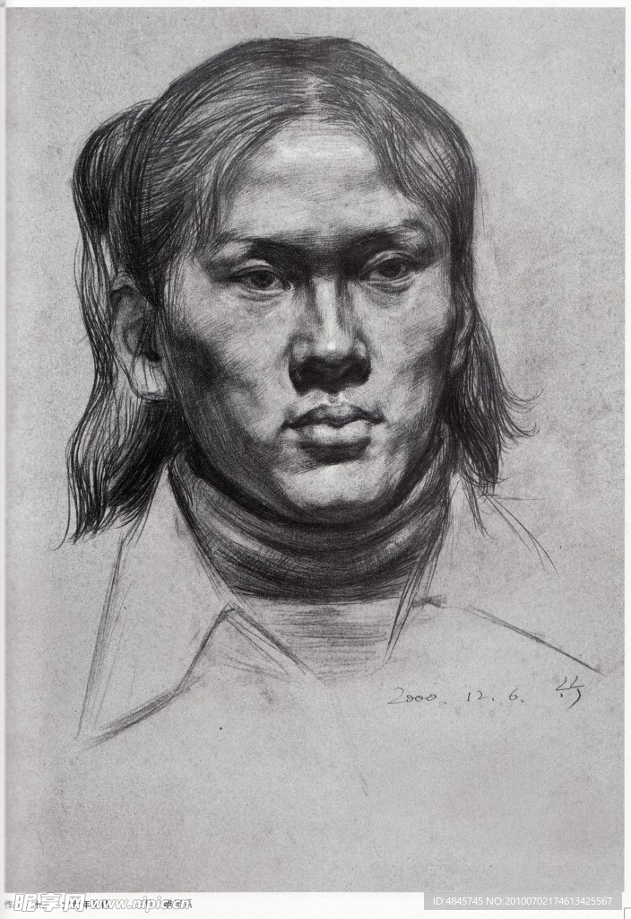 素描头像