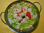 锅仔凉瓜浸双丸