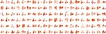 120个和字 和 书法 艺术字 中国风 矢量素材