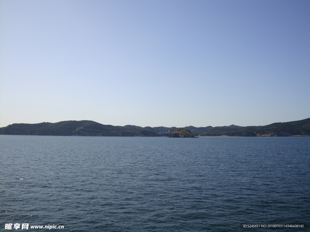 大海 天空 山