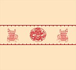 古典图案移门