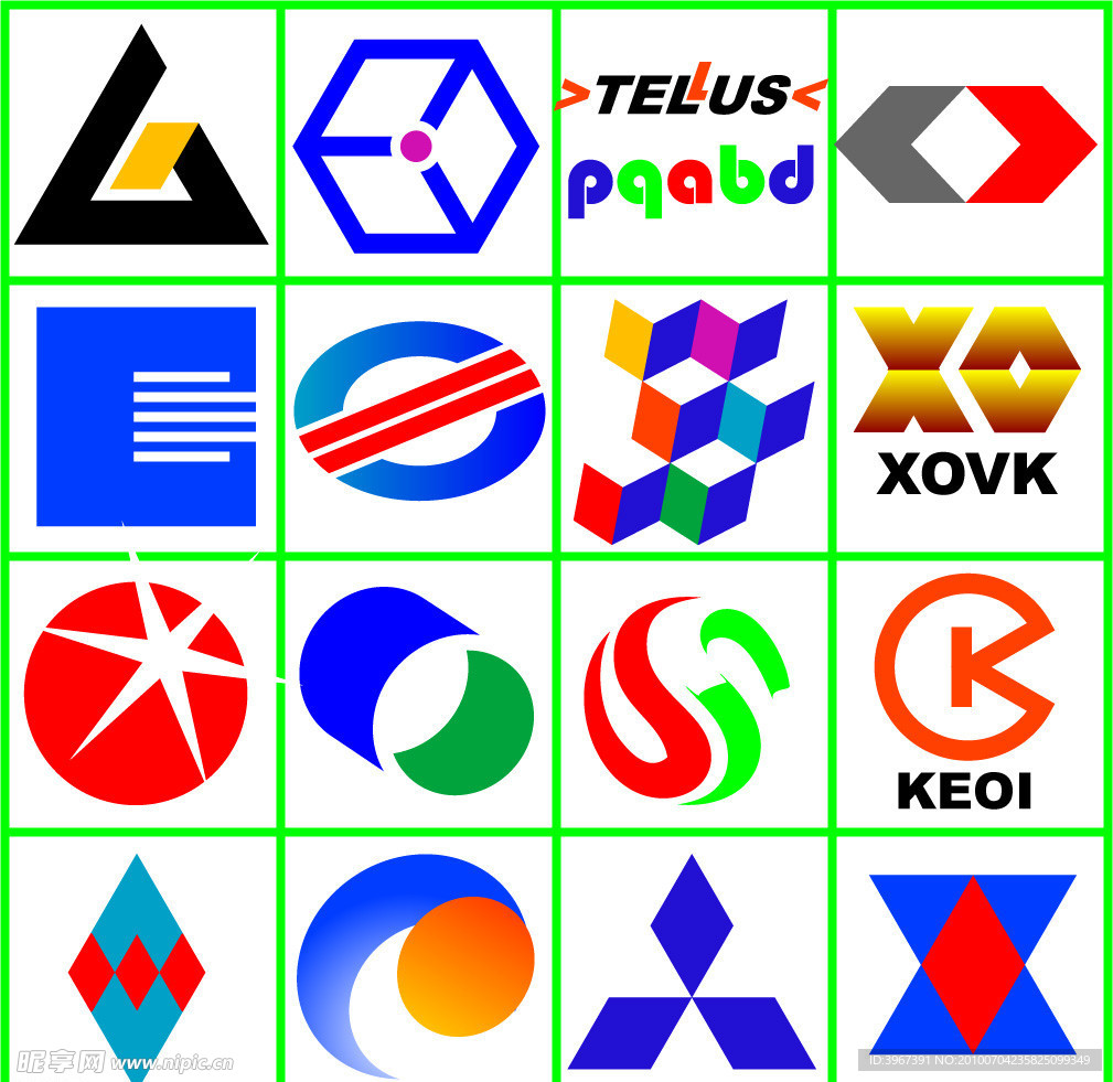 标志LOGO矢量图