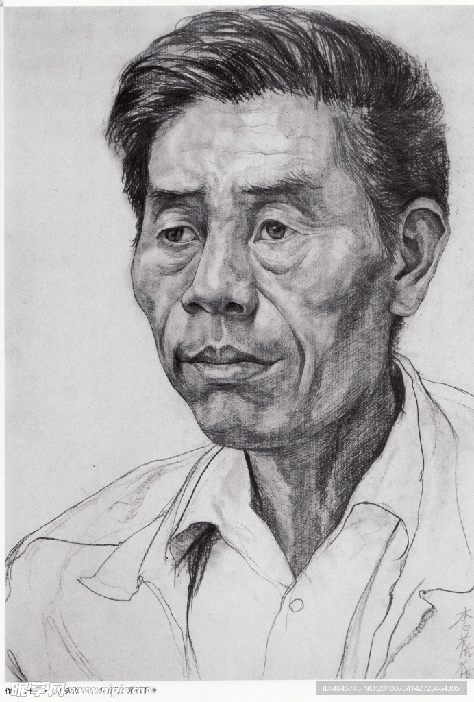 素描头像