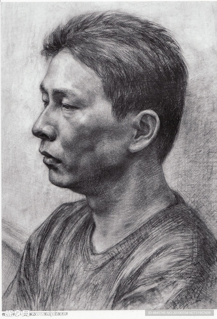 素描头像