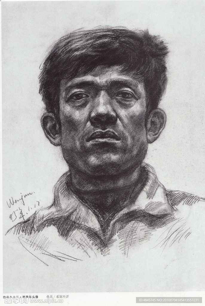 素描头像