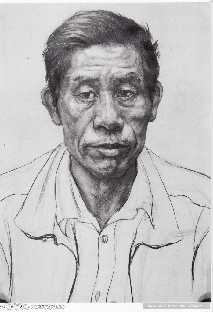素描头像