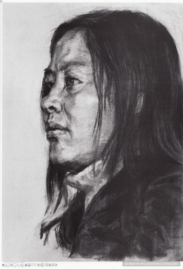 素描头像