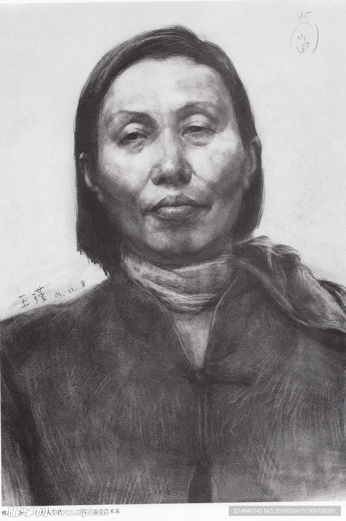 素描头像
