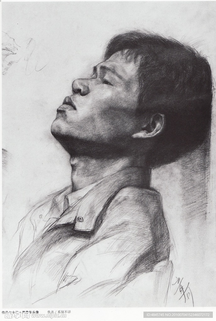 素描头像