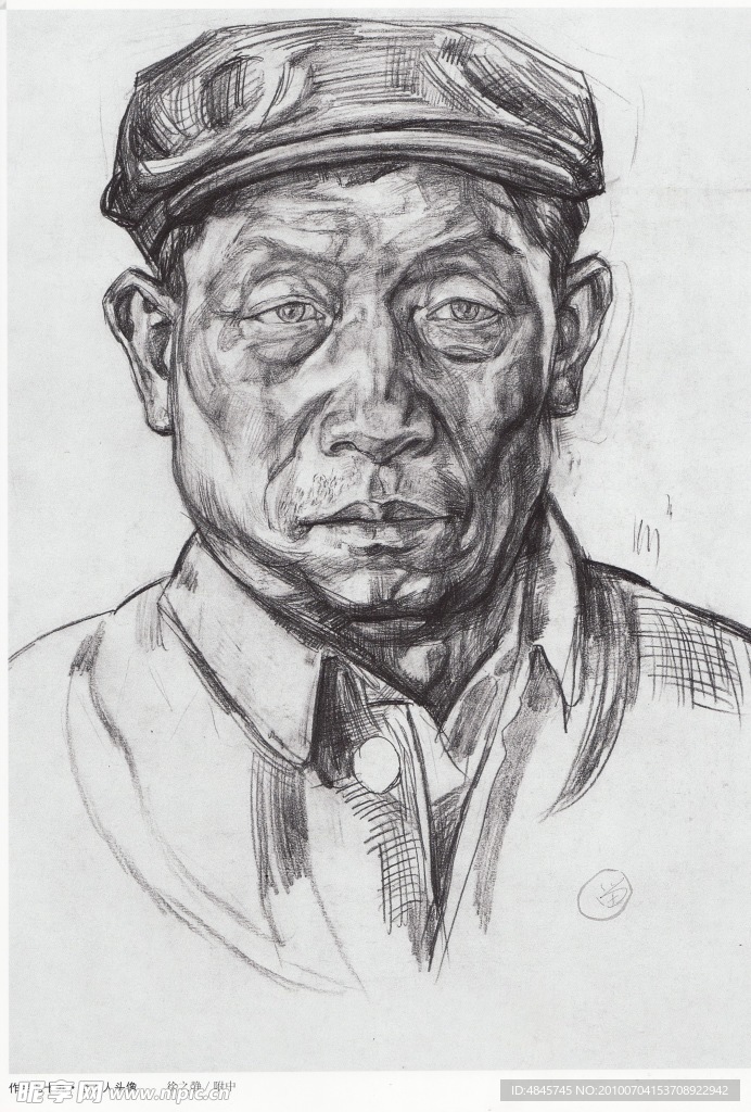 素描头像