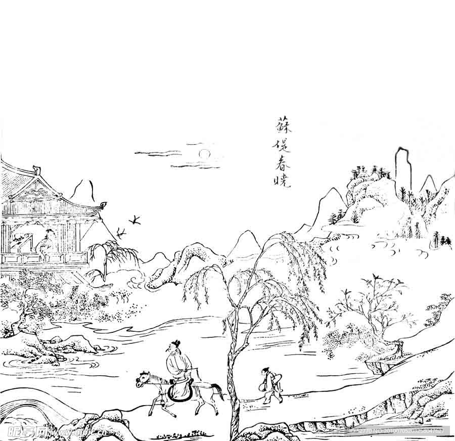 苏堤春晓