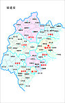 福建省地图