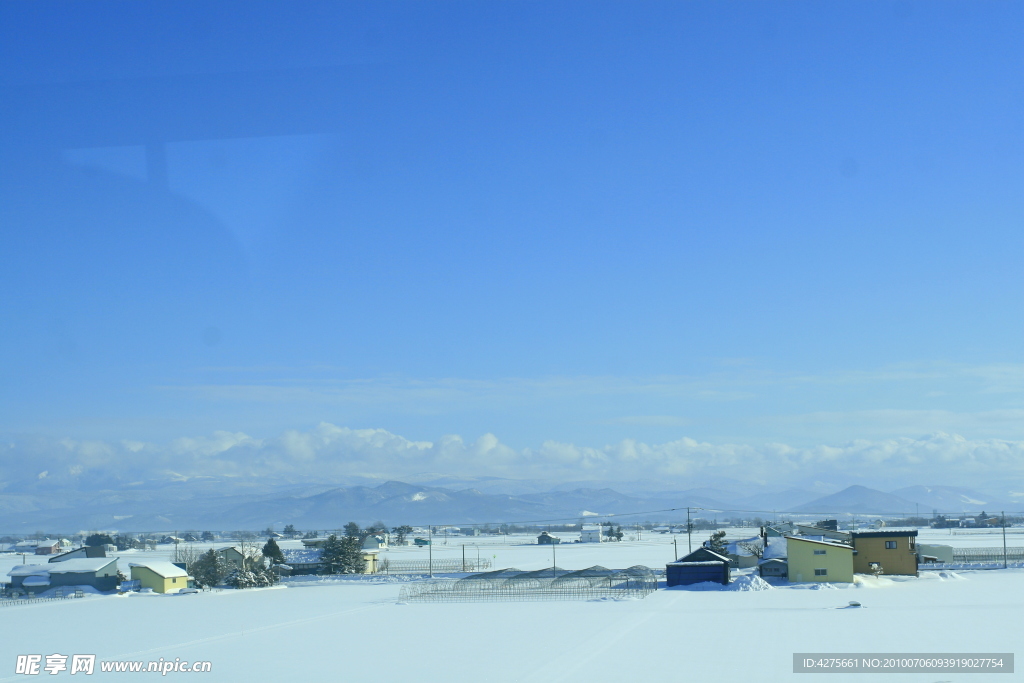 北海道雪景