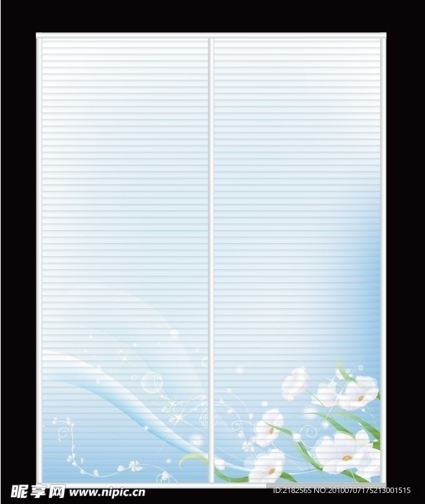 蓝色花