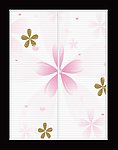 粉色花