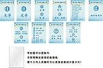 图书馆图书书架分类标识