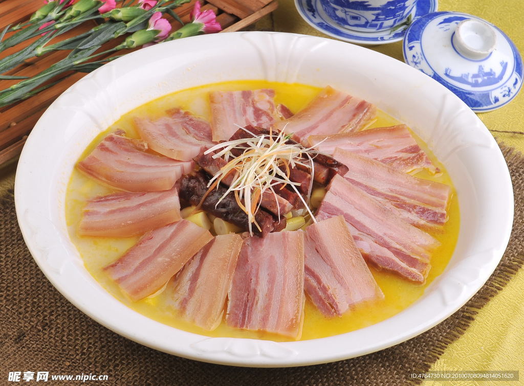 扁尖蒸咸肉