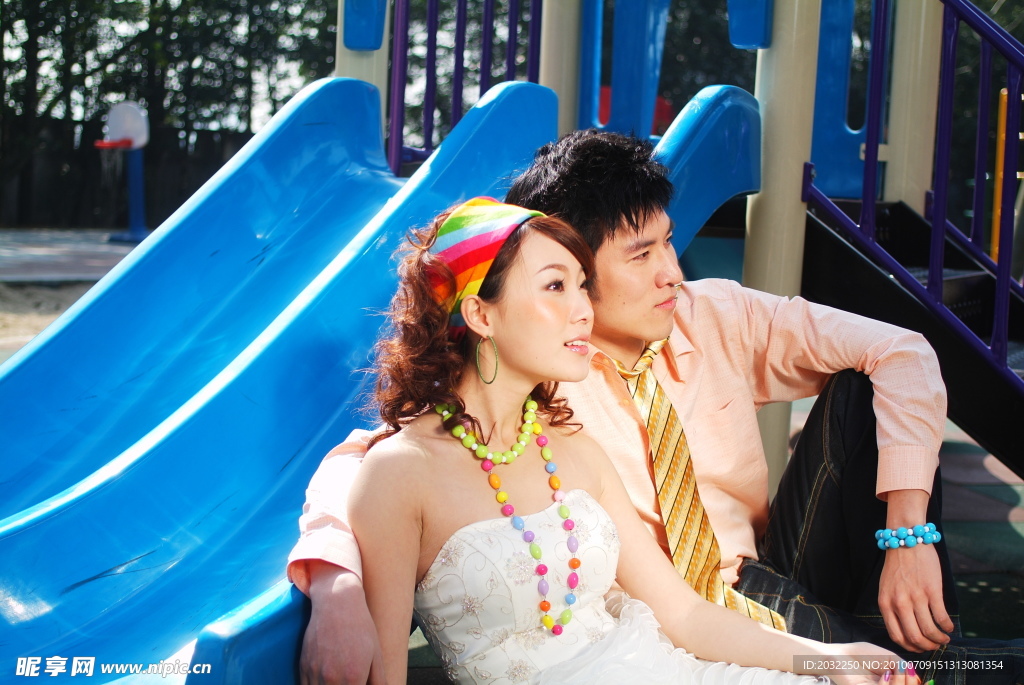 婚纱照童真