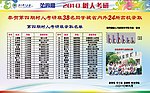 校园考研铁架喷绘