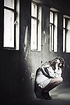 沮丧的女人