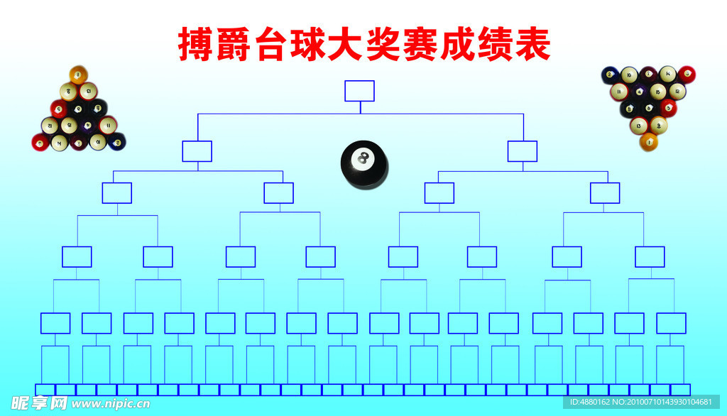 比赛表格