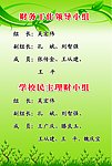 学校制度展板