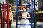 婚纱照童真