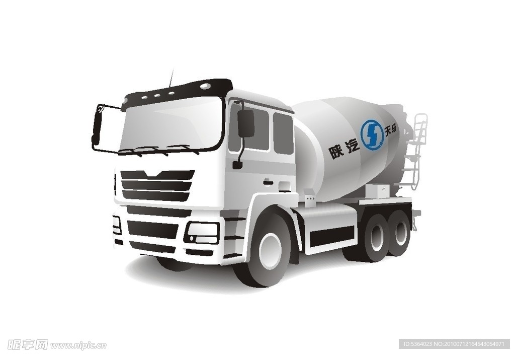 矢量重汽搅拌车