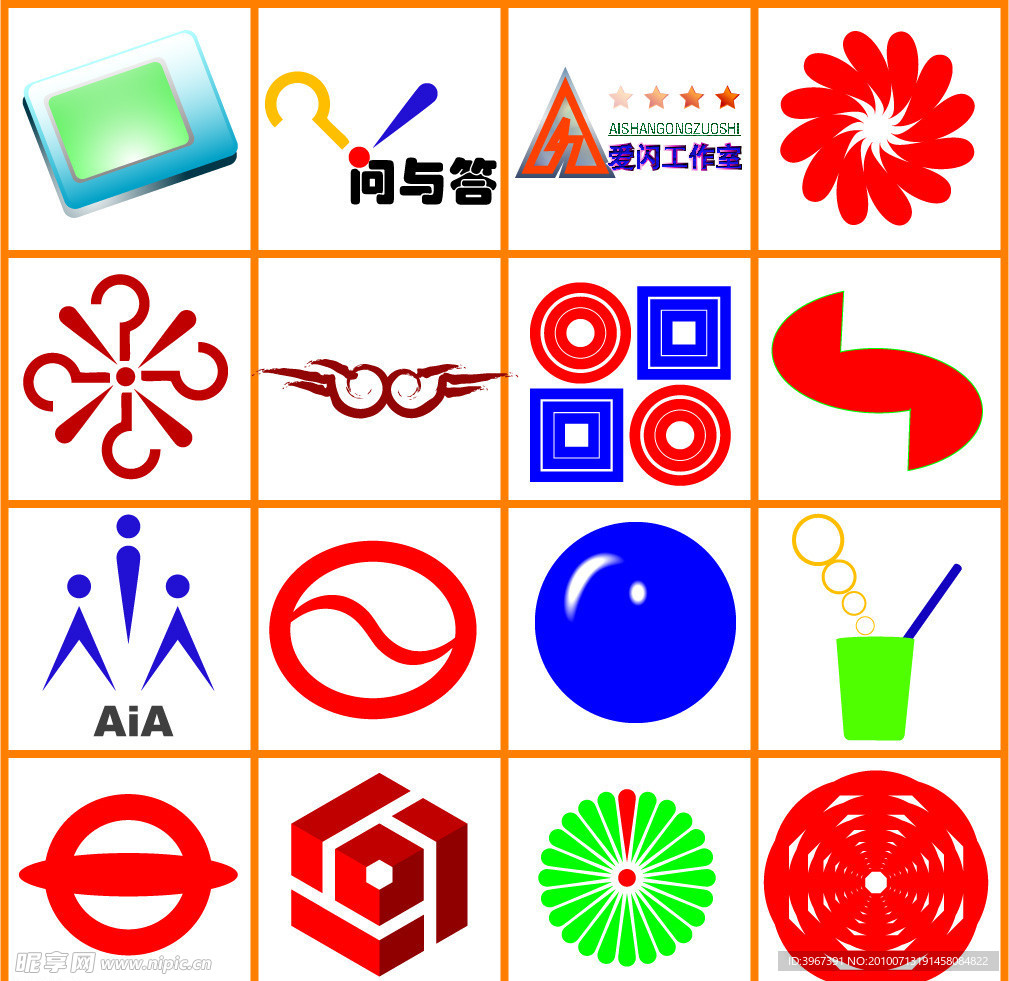 标志LOGO矢量图