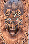奥克兰毛利人木雕
