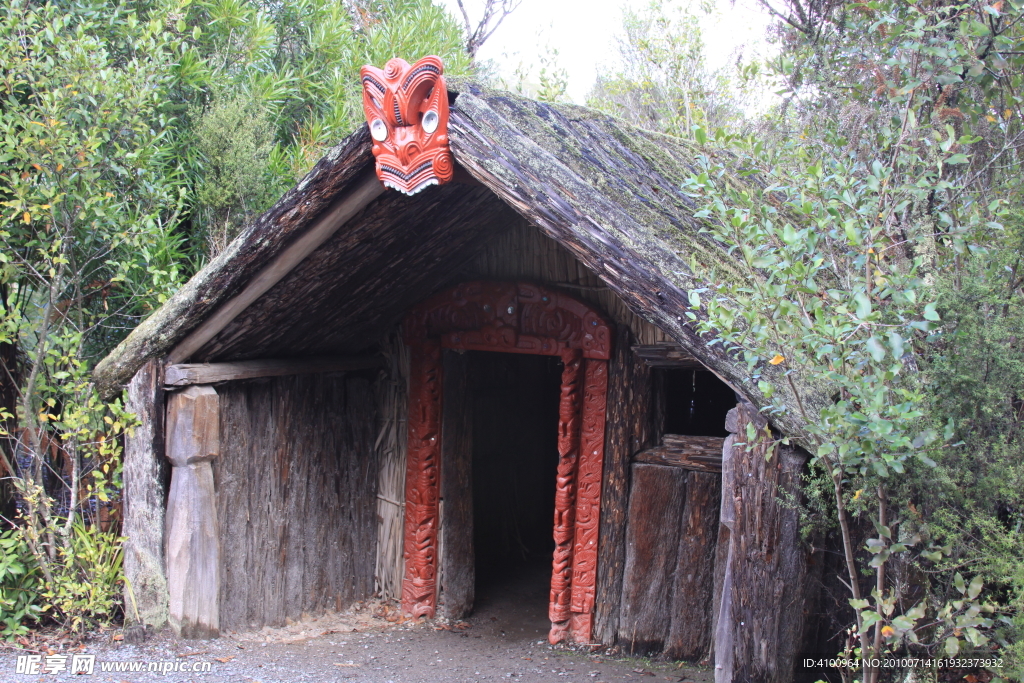 新西兰毛利人小屋